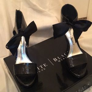 White House Black Market Black Heels